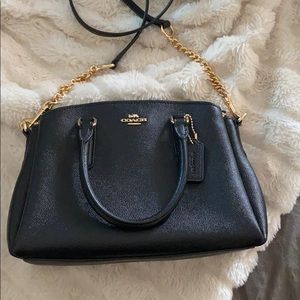 Black coach crossbody